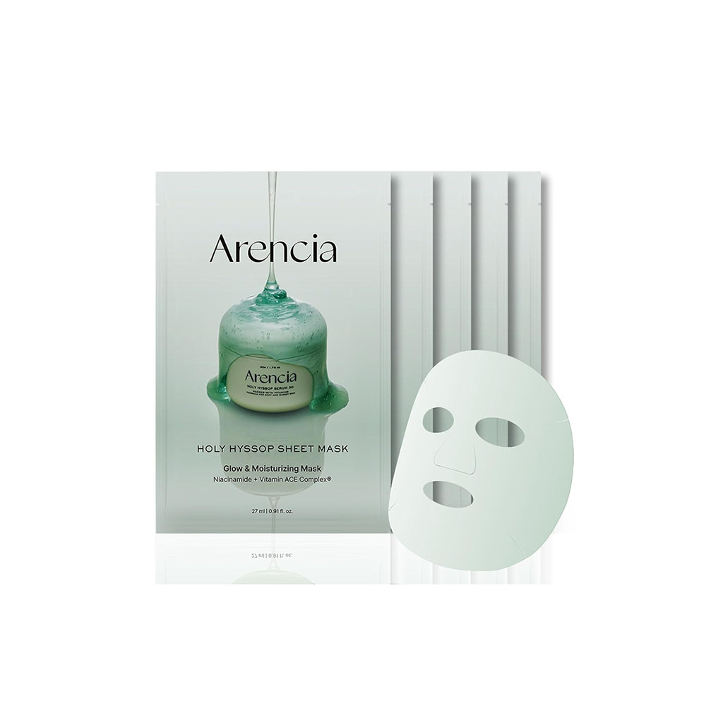 HOLY HYSSOP SHEET MASK (MASCARILLA FACIAL EN HOJA)